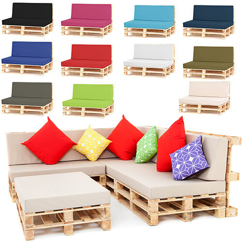 DIY Outdoor Sofa Cushions
 Pallet Seating Garden Furniture DIY Trendy Foam Cushions