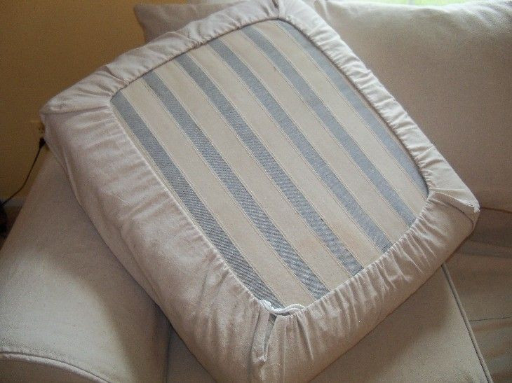DIY Outdoor Sofa Cushions
 Easy DIY Drawstring Seat Cushion Cover