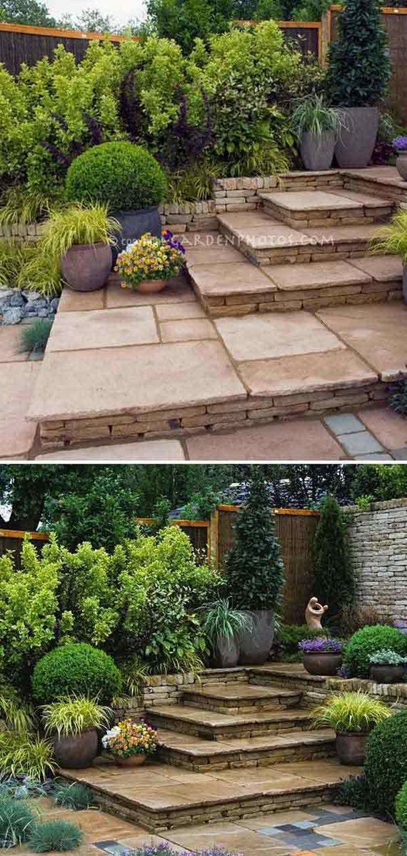 DIY Outdoor Stairs
 Awesome DIY Ideas to Make Garden Stairs and Steps