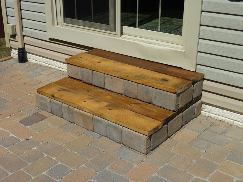 DIY Outdoor Stairs
 "Stunning Professional Patio And Stairs"