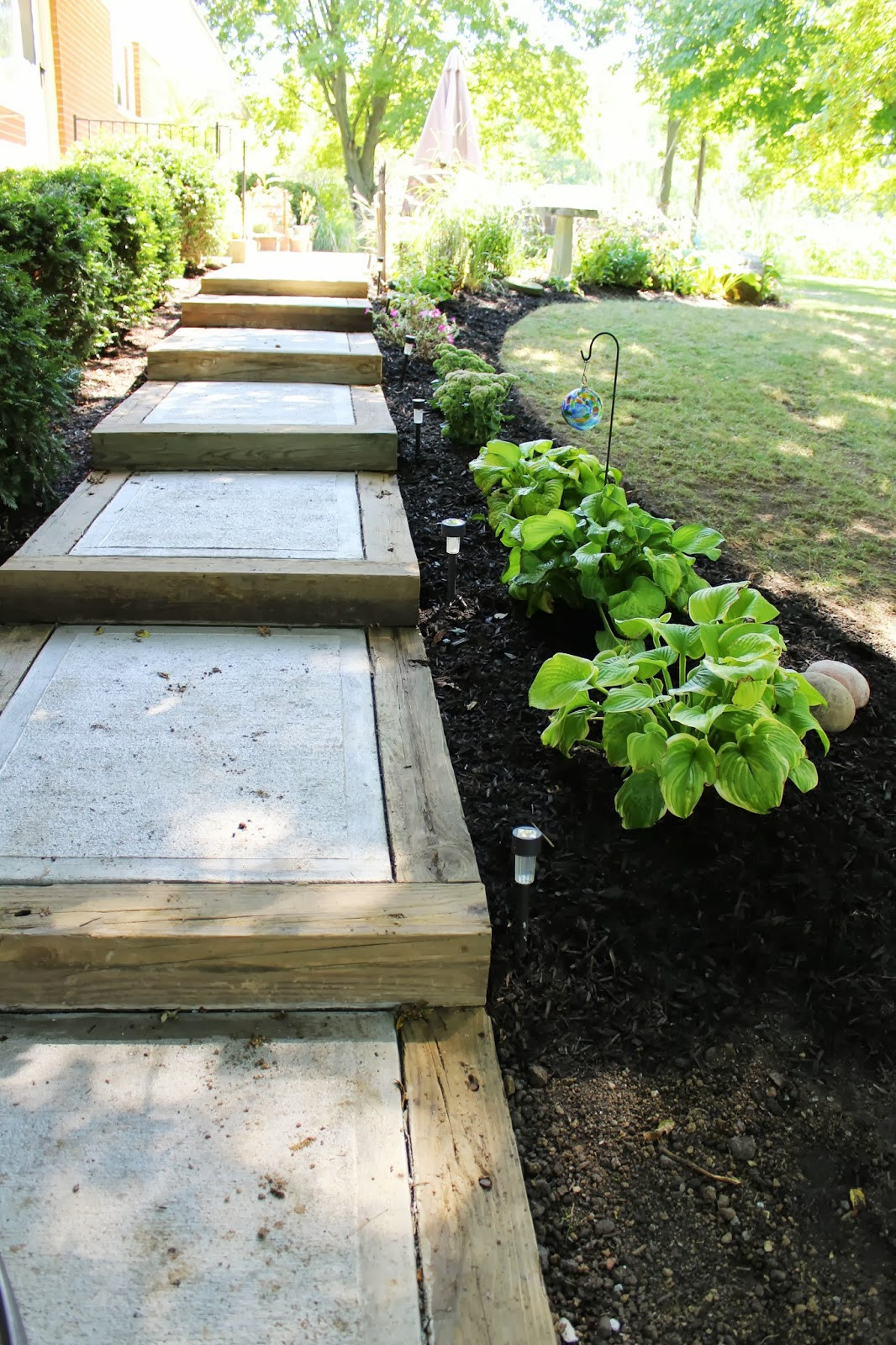 DIY Outdoor Stairs
 DIY Garden Stepping Stones – Page 6 of 7 – My List of Lists