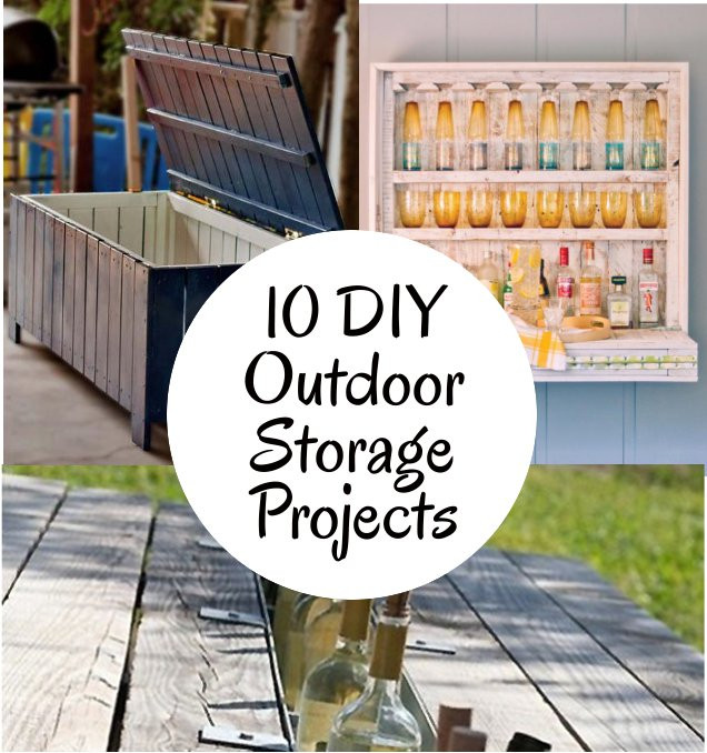 DIY Outdoor Storage Ideas
 DIY Home Sweet Home 10 DIY Outdoor Storage Projects