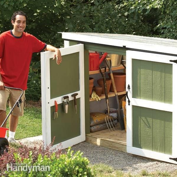 DIY Outdoor Storage Ideas
 Small Storage Sheds • Ideas & Projects