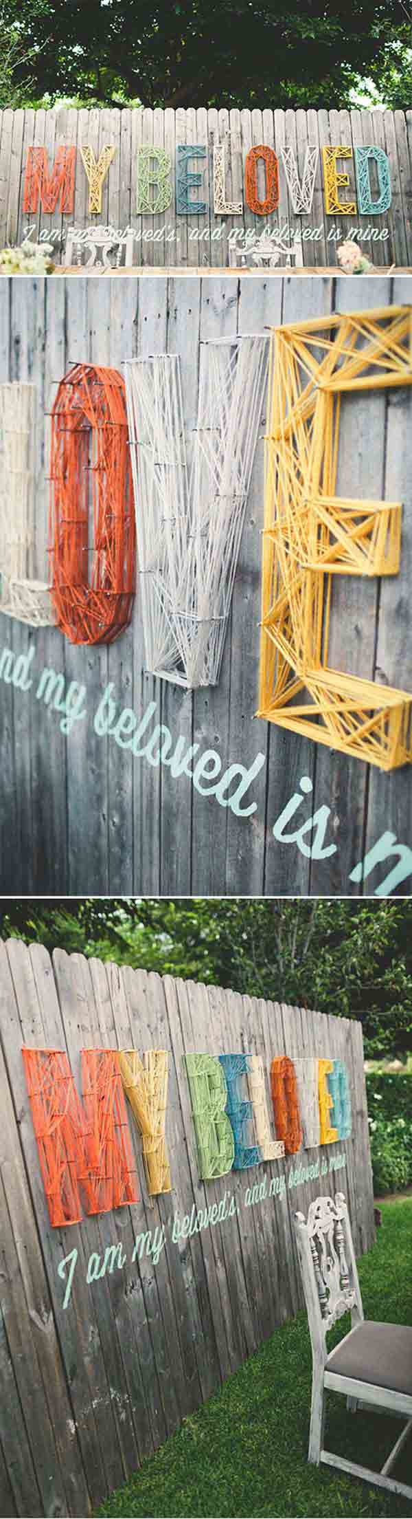 DIY Outdoor Wall Decor
 Top 23 Surprising DIY Ideas To Decorate Your Garden Fence