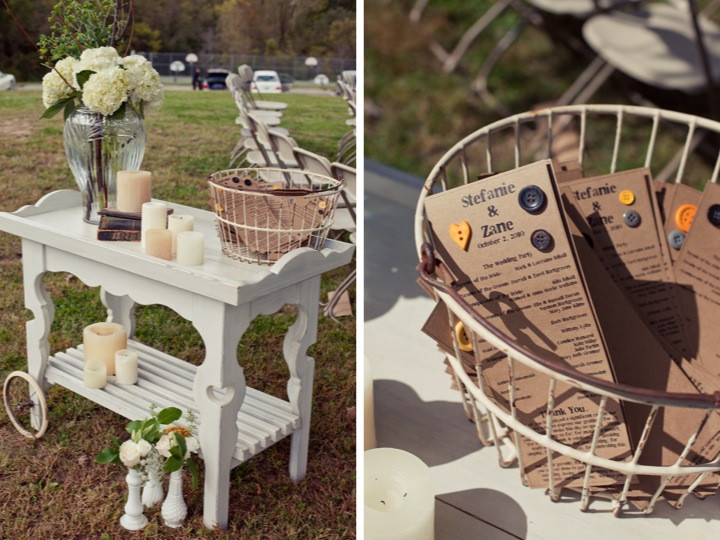 DIY Outdoor Wedding
 Yellow & Gray Outdoor DIY Wedding Part 1