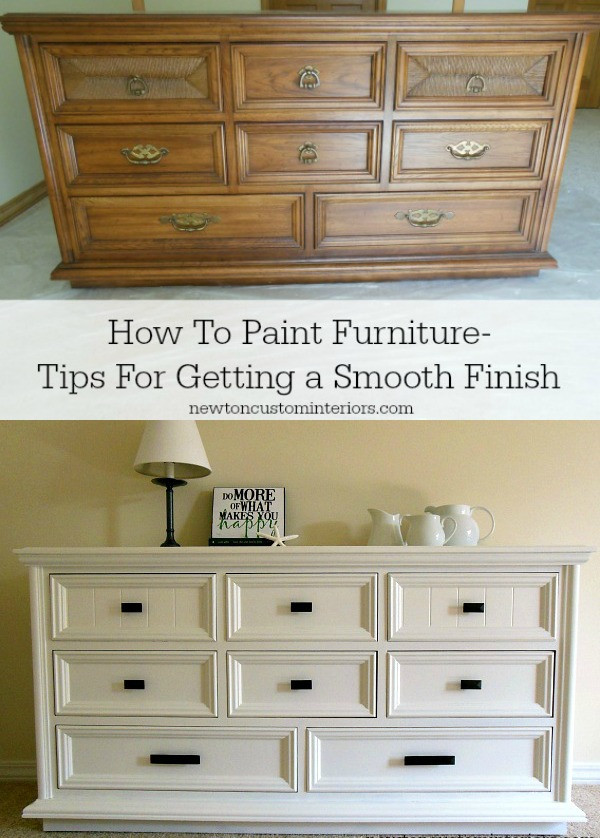 DIY Painting Wood Furniture
 How To Paint Furniture