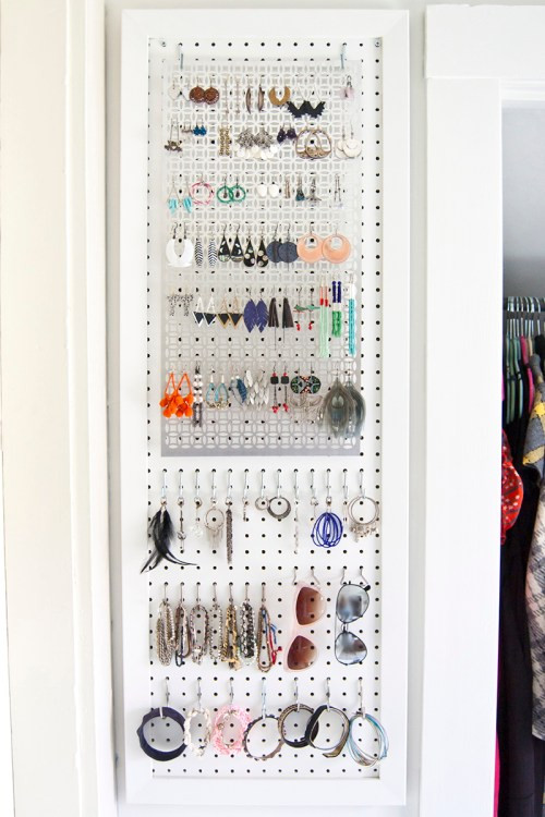 DIY Pegboard Jewelry Organizer
 DIY Pegboard Jewelry Storage DIY in PDX
