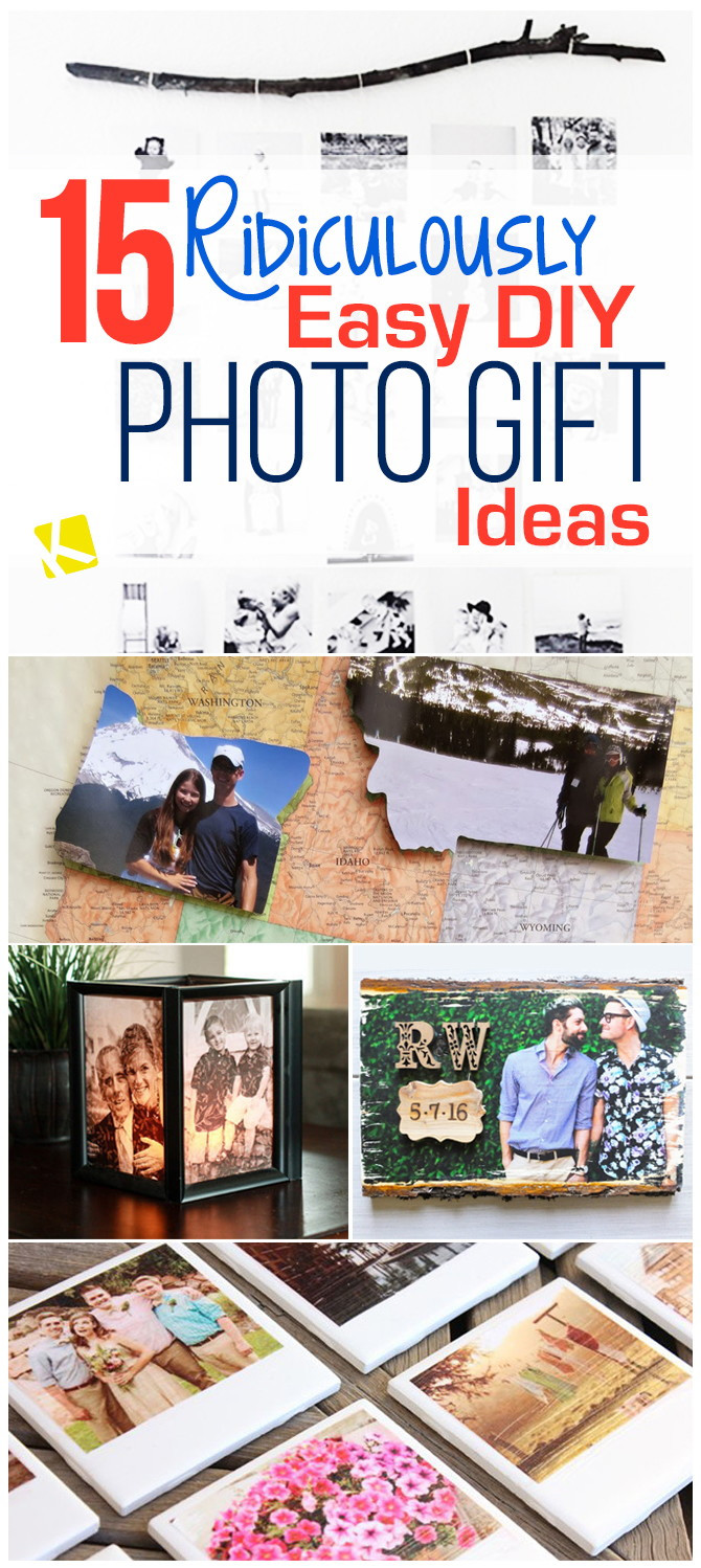 DIY Photography Gifts
 15 Ridiculously Easy DIY Gift Ideas The Krazy