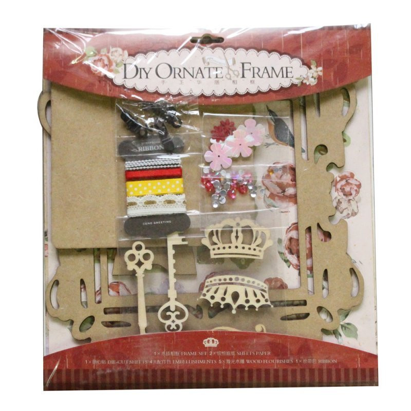 DIY Picture Frame Kit
 Buy DIY Ornate Frame Kit by EnoGreeting Big Vintage