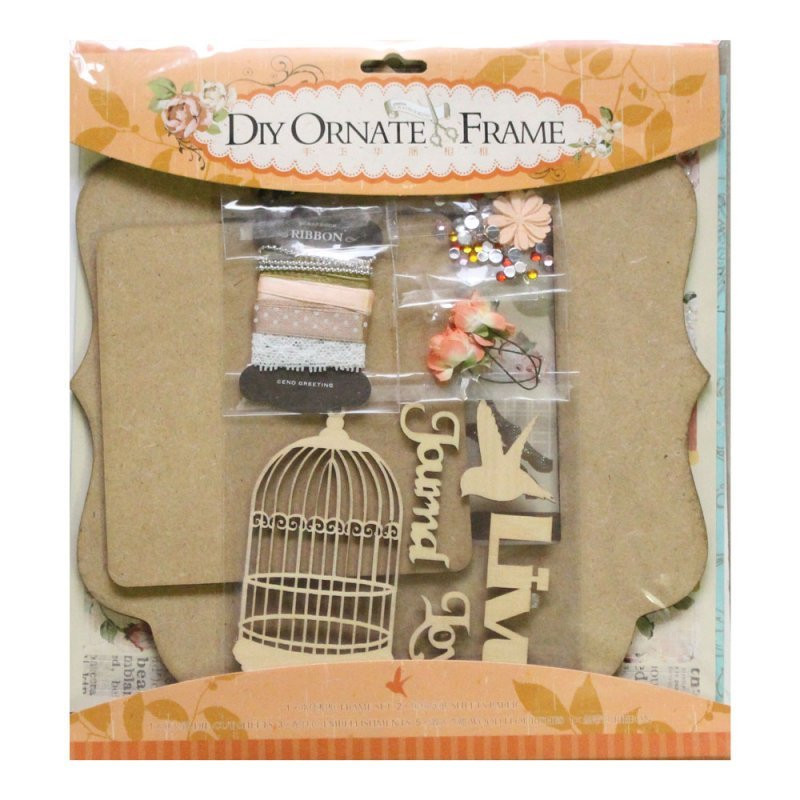 DIY Picture Frame Kit
 Buy DIY Ornate Frame Kit by EnoGreeting Big Live