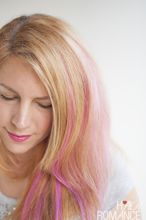 DIY Pink Hair
 How to DIY pink highlights in your hair Hair Romance