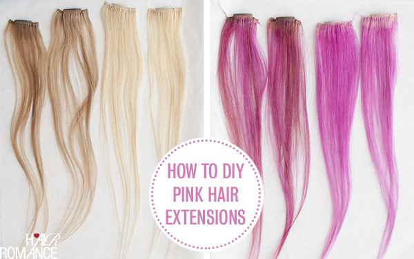 DIY Pink Hair
 How to DIY pink highlights in your hair Hair Romance