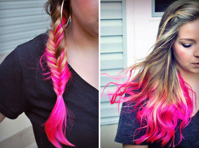 DIY Pink Hair
 28 Gorgeous DIY Hairstyles