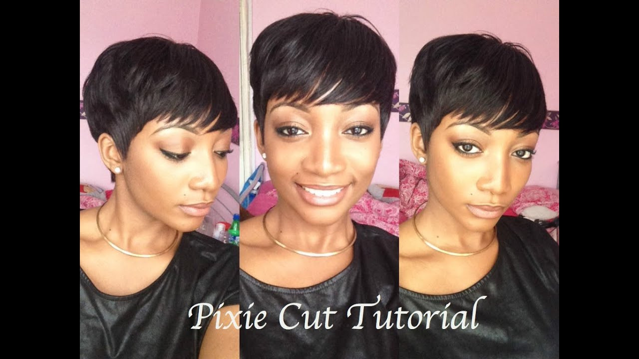 DIY Pixie Haircut
 DIY How To Cut & Style A Pixie Wig
