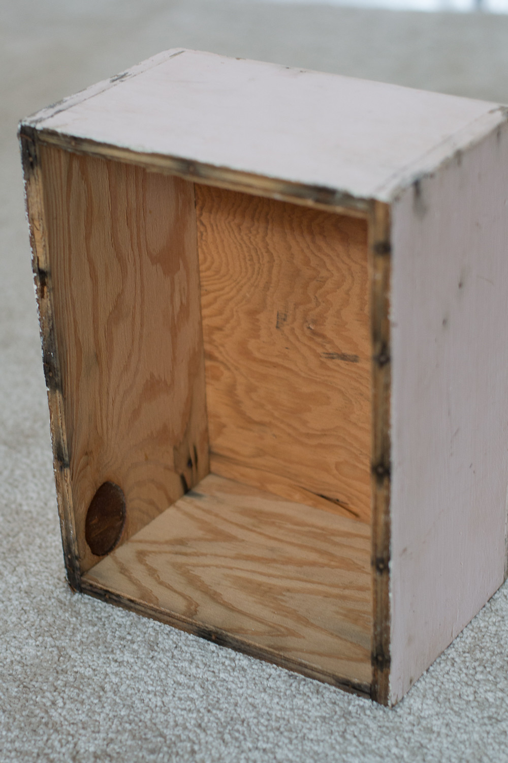 DIY Plywood Box
 DIY Plywood Storage Box for an Open Shelving Storage Solution