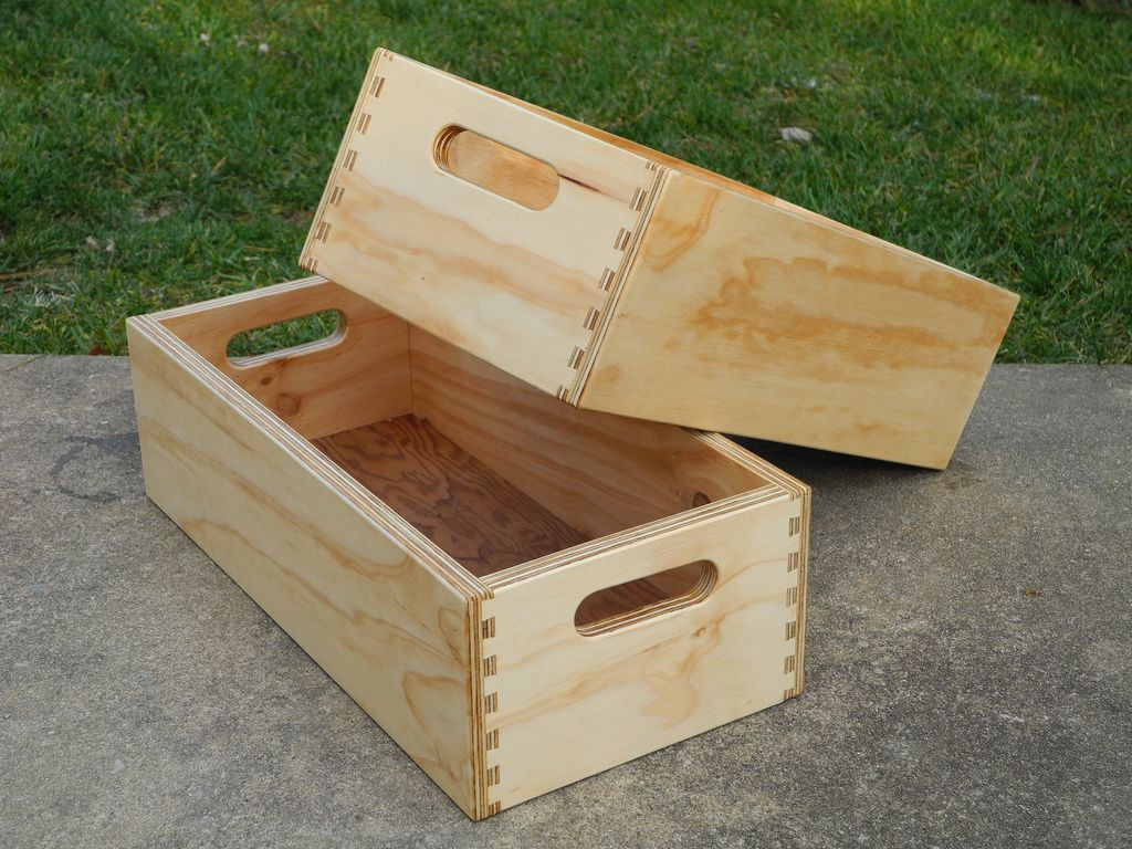 DIY Plywood Box
 plywood box 1 in 2019 Wood Projects