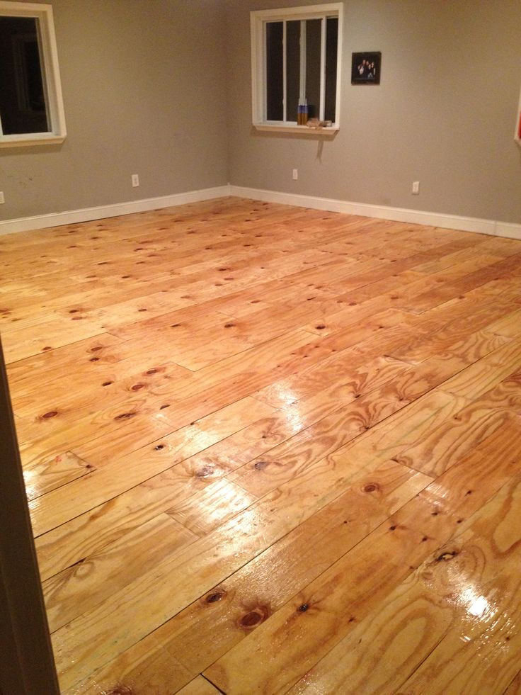 DIY Plywood Plank Floor
 DIY plywood plank floor Hearth and home