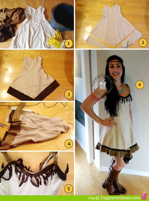 DIY Pocahontas Halloween Costume
 317 best images about costume ideas on Pinterest