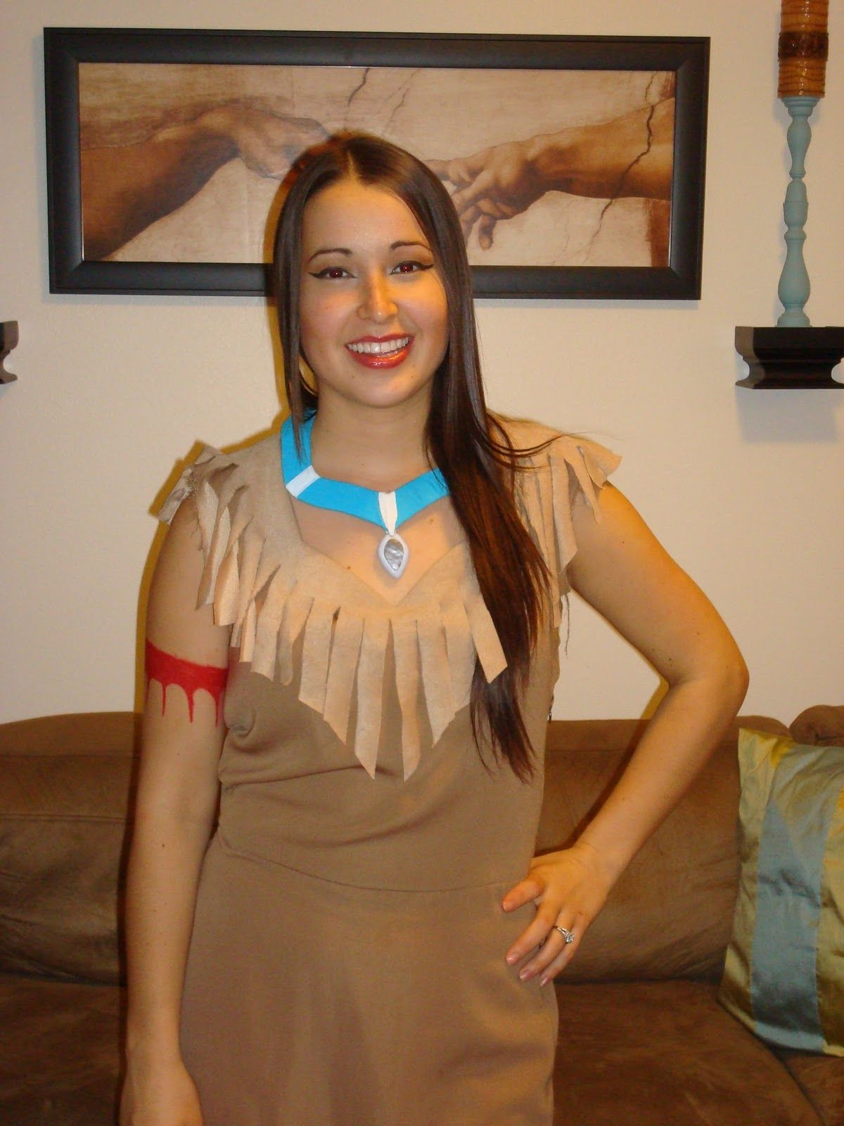 DIY Pocahontas Halloween Costume
 Pin on Halloween Alexis Native American