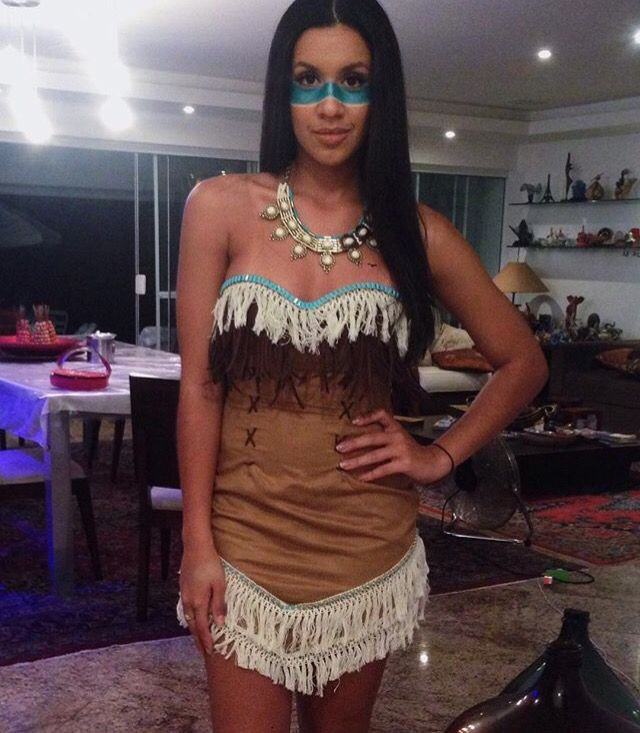 DIY Pocahontas Halloween Costume
 Pocahontas Carnaval Pinterest