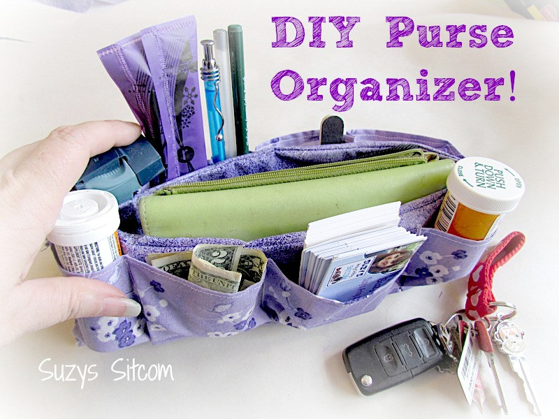 DIY Purse Organizer
 Easy to make DIY Purse Organizer