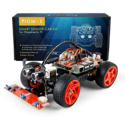 DIY Robot Kit For Adults
 SunFounder Raspberry Pi Car DIY Robot Kit for Kids and