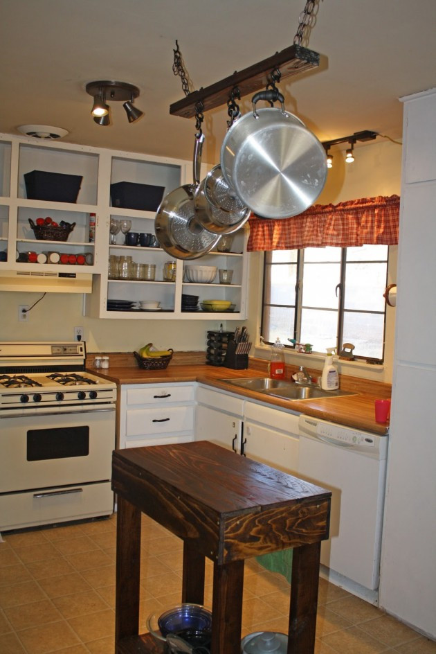 Diy Rustic Kitchen Cabinets
 30 Rustic DIY Kitchen Island Ideas