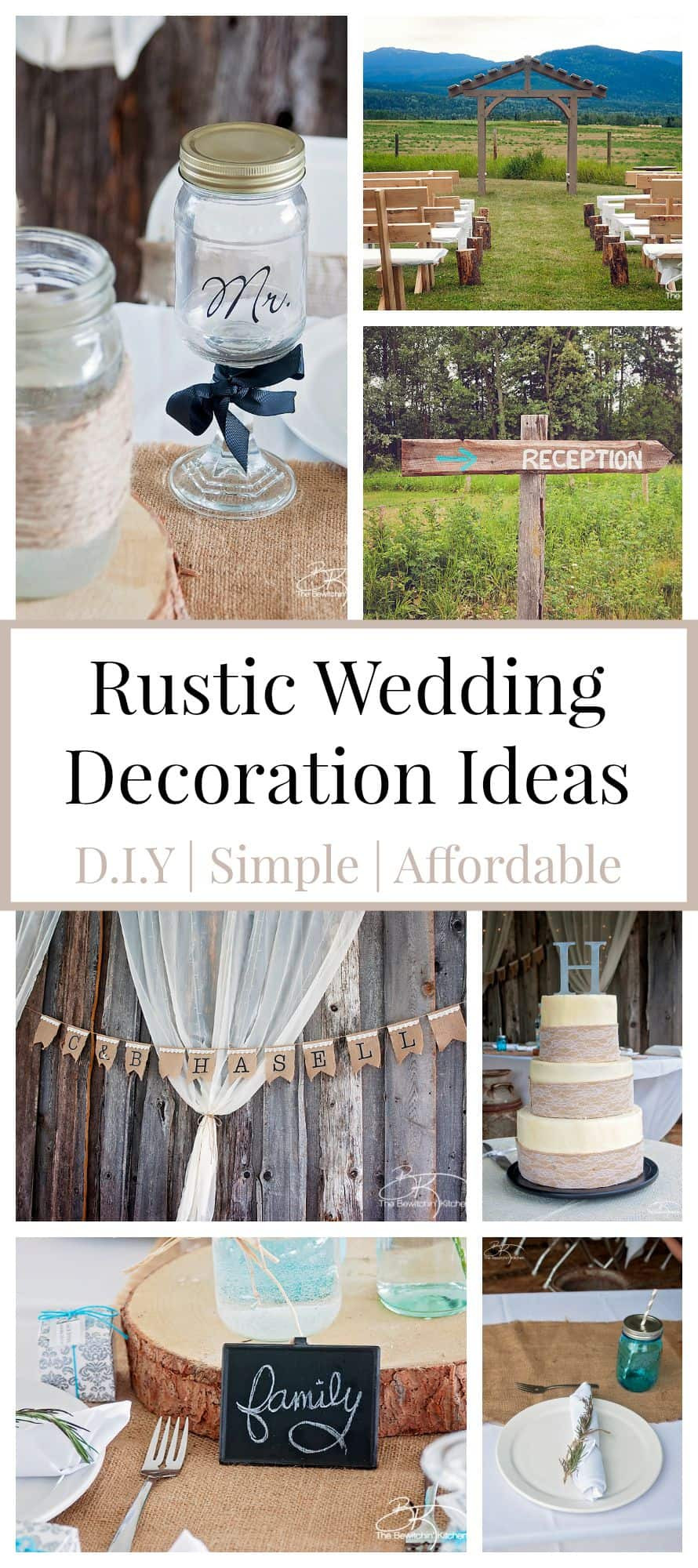 DIY Rustic Wedding Favors
 Rustic Wedding Ideas That Are DIY & Affordable