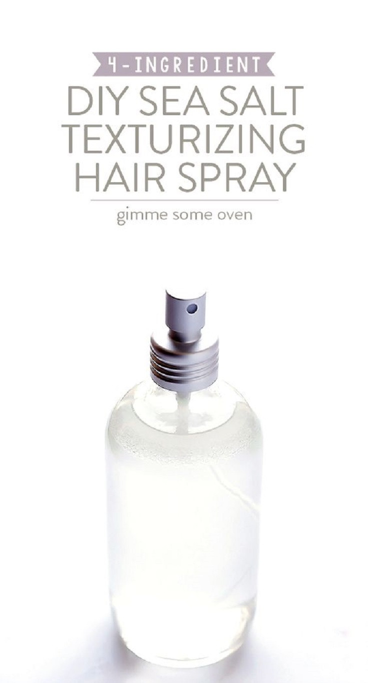 DIY Sea Salt Spray For Fine Hair
 16 Must Have DIY Beauty Recipes To Keep You Beautiful All