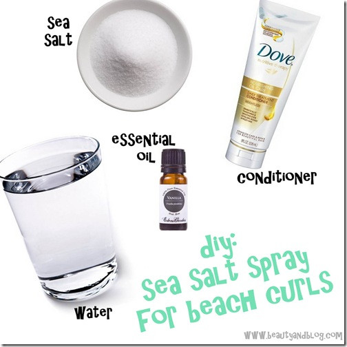 DIY Sea Salt Spray For Fine Hair
 Dupe It Yourself Sea Salt Spray For Beach Curls