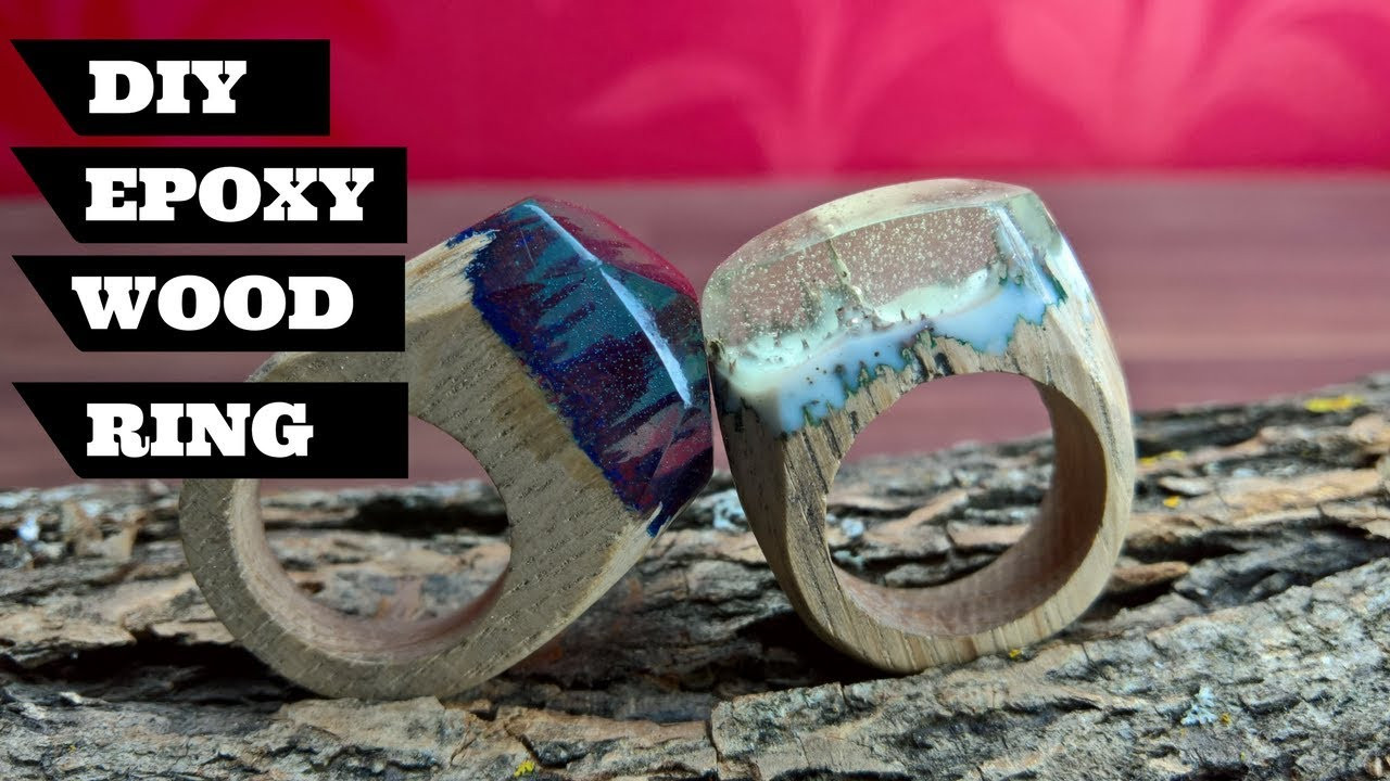 DIY Secret Wood Ring
 DIY Secret Wood Ring Wood Resin Ring