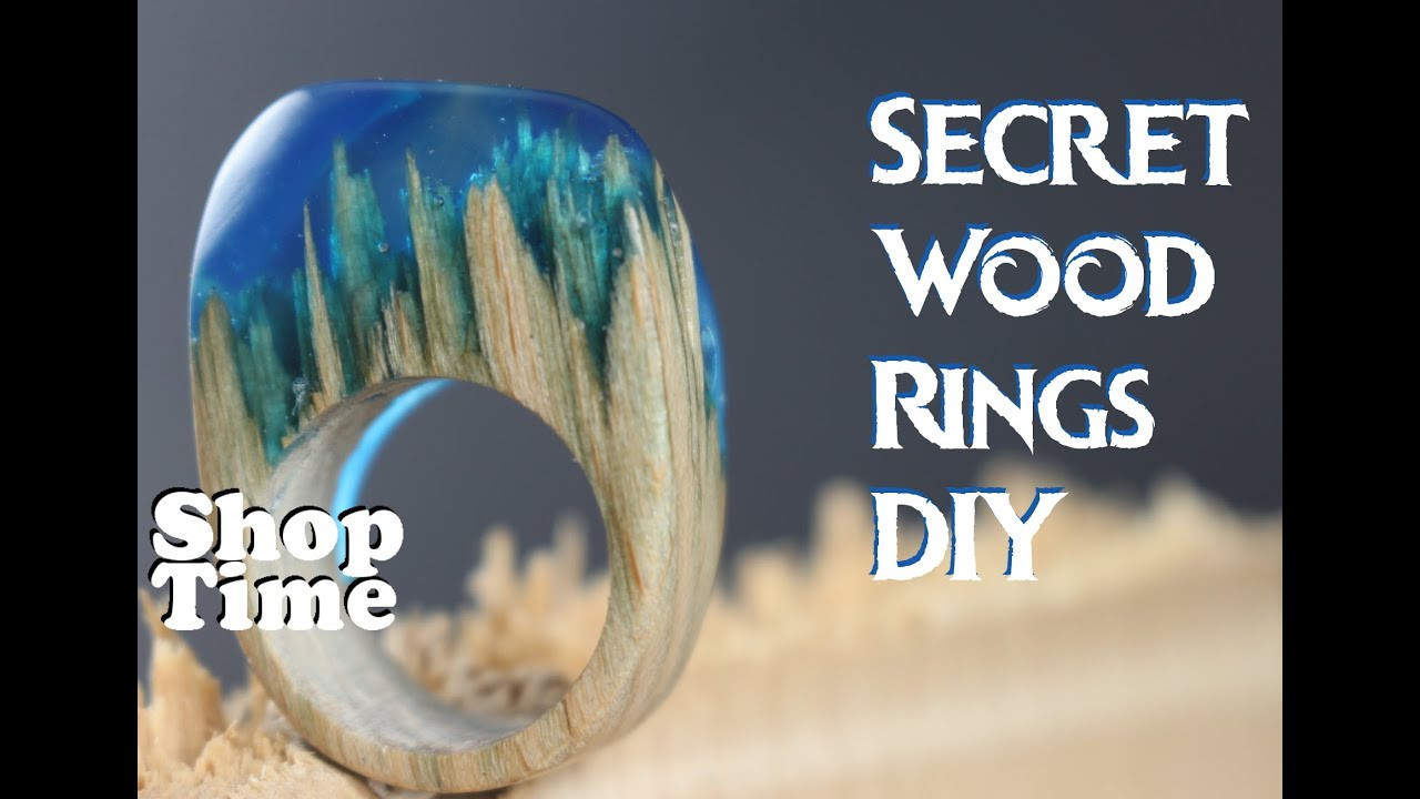 DIY Secret Wood Ring
 Secret Wood Rings DIY