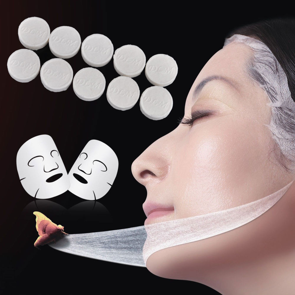 DIY Sheet Masks
 10pcs pressed Facial Face Cotton Mask Sheet DIY Natural