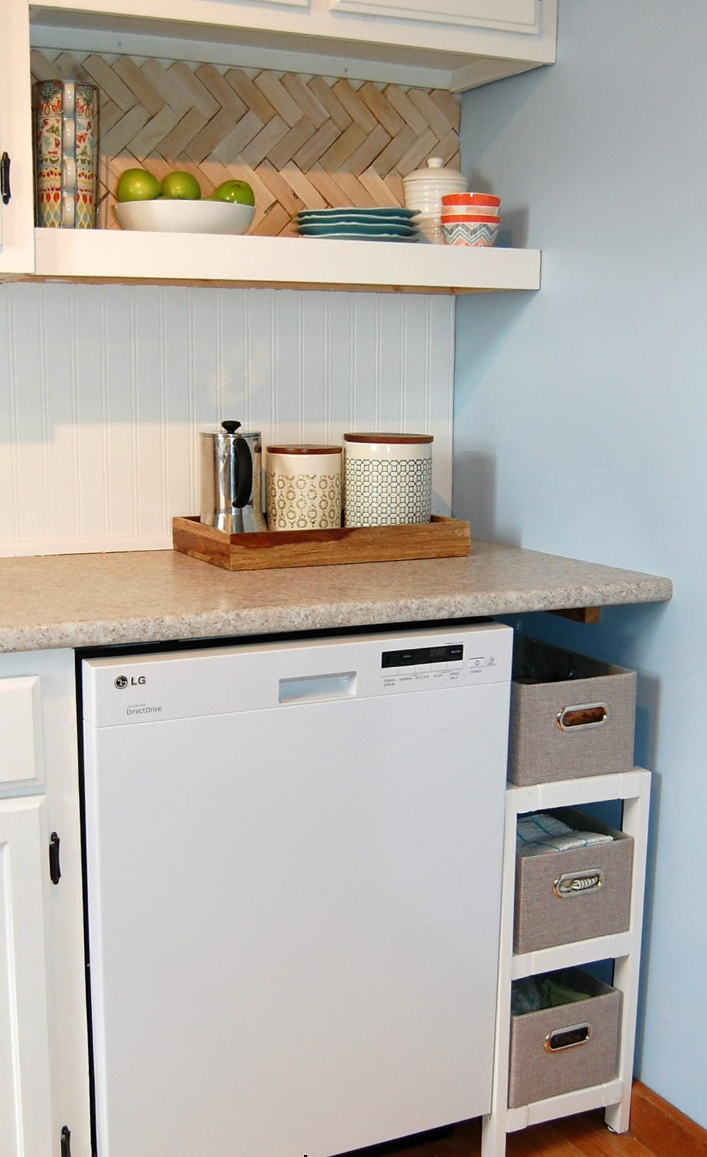 DIY Shelf Organizer
 Kitchen Solution DIY Storage Shelf