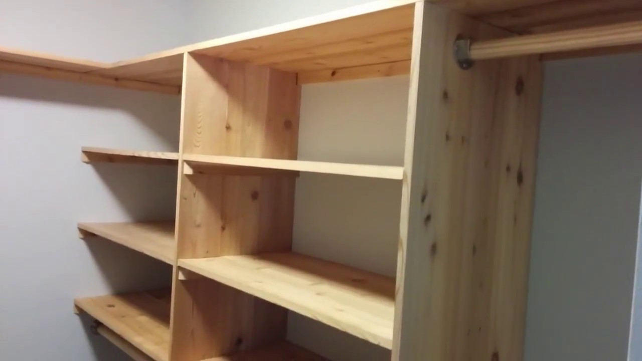 DIY Shelf Organizer
 DIY Cedar Closet Shelving system Part 1 Shelves