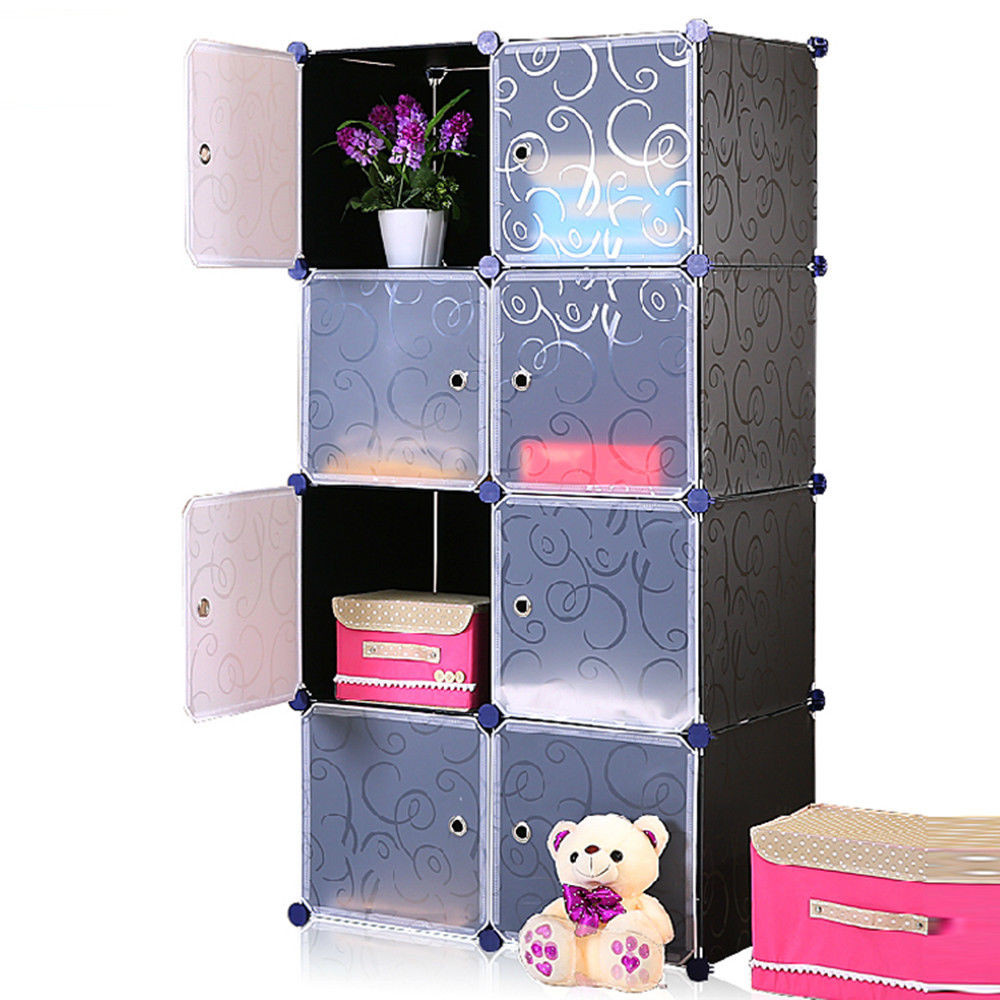 DIY Shelf Organizer
 Unicoo Multi Use DIY 8 Cube Organizer Bookcase Storage