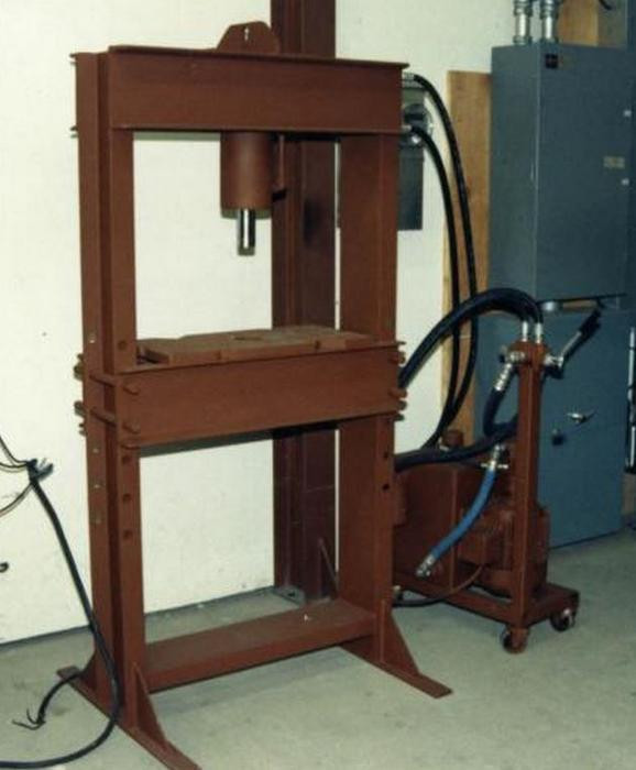 DIY Shop Press Plans
 Shop Press Welding Plans 25 50 Ton Hydraulic — DIY