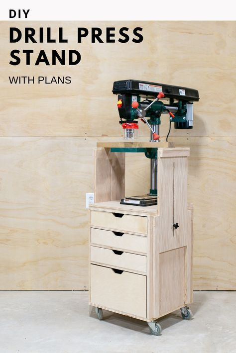 DIY Shop Press Plans
 DIY Mobile Drill Press Stand Work Stations
