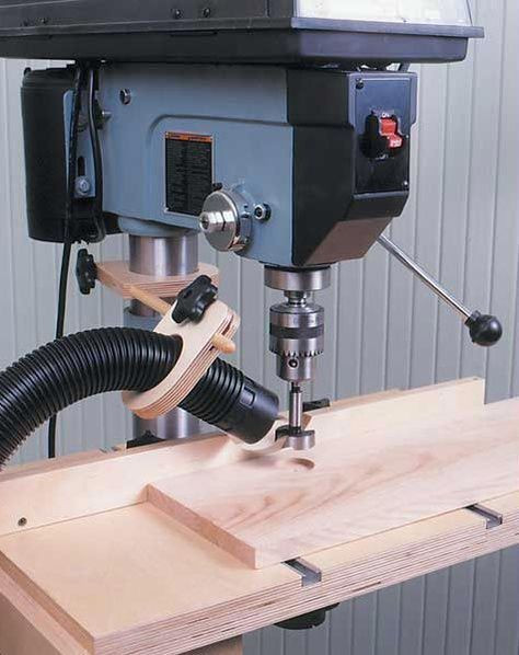 DIY Shop Press Plans
 Drill Press Dust Collector Woodworking Plan Workshop
