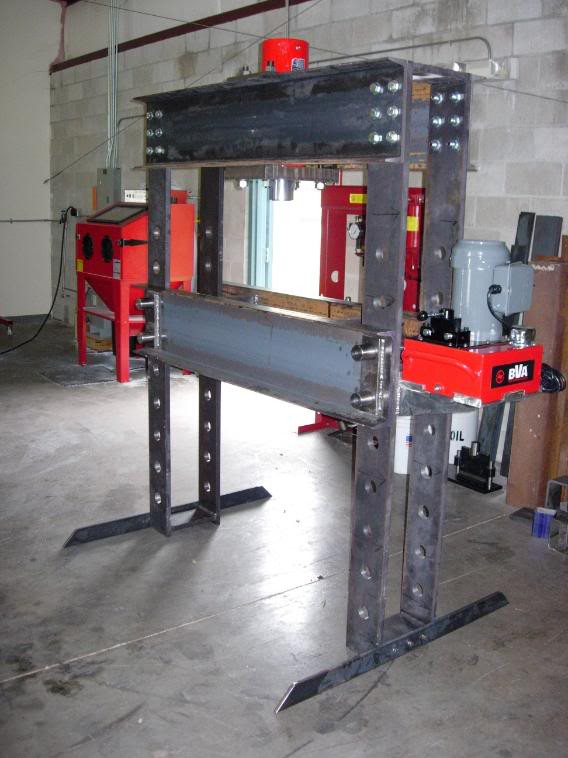 DIY Shop Press Plans
 Building a 100T hydraulic press