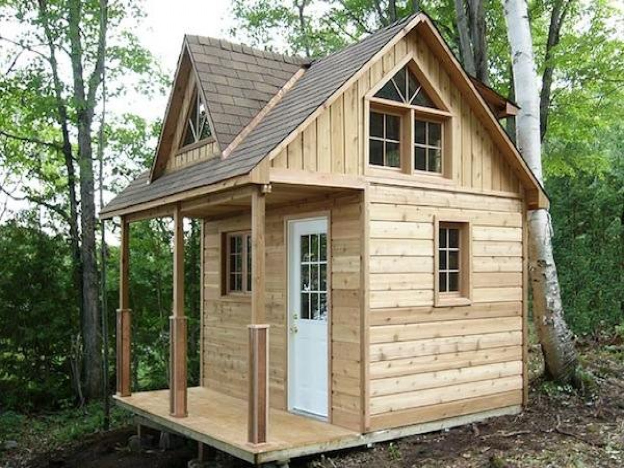 DIY Small Cabin Plans
 Small Cabin Plans with Loft Kits Inexpensive Small Cabin