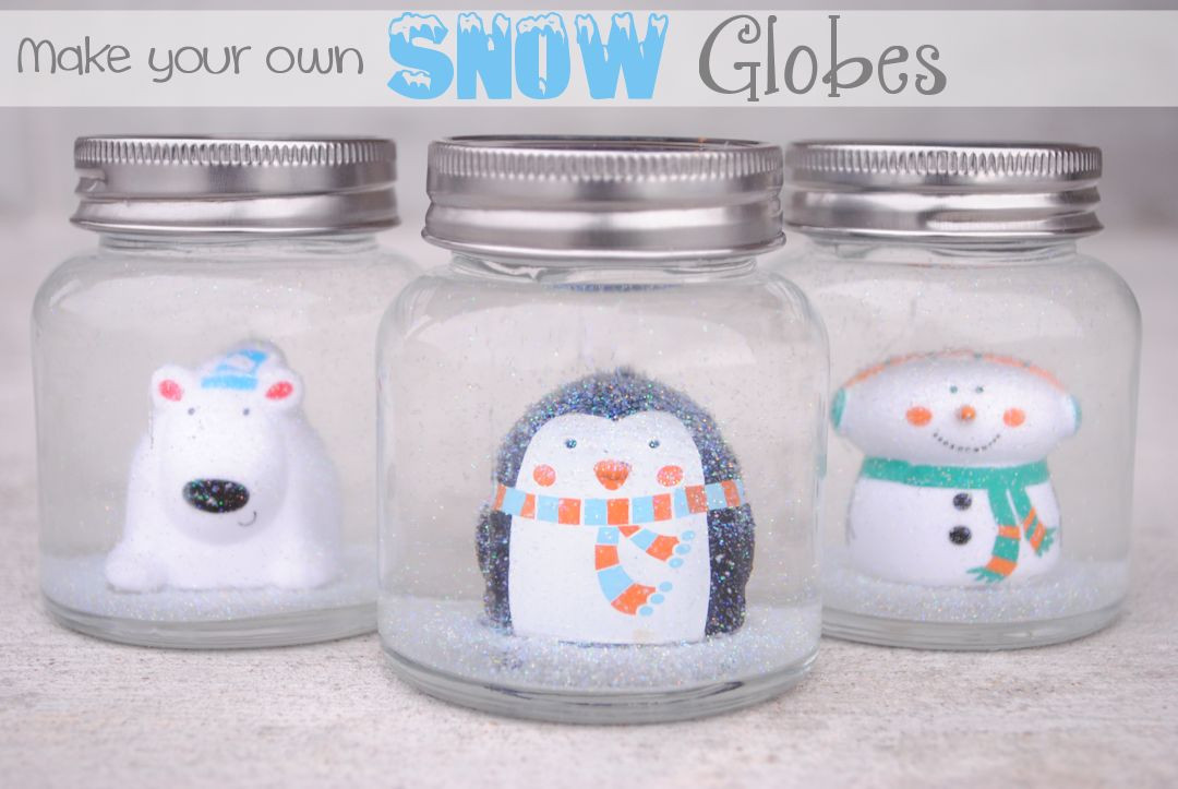 DIY Snow Globe For Kids
 DIY Snow Globes for Kids