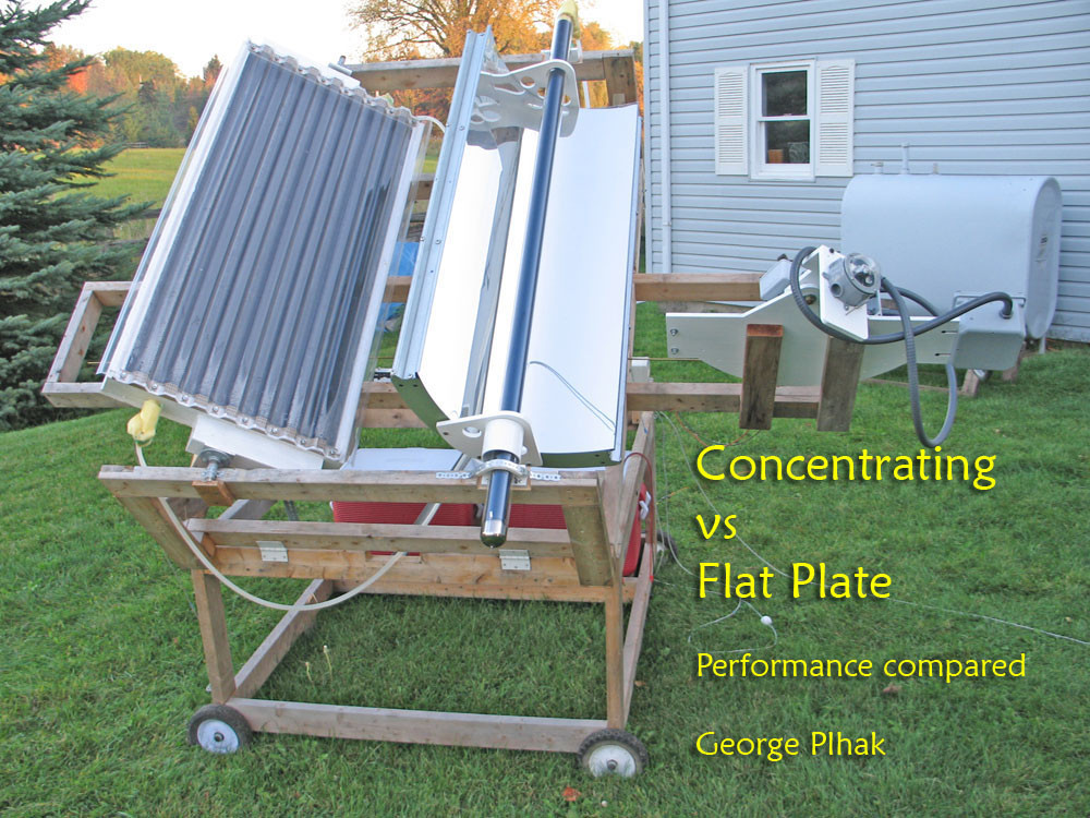 DIY Solar Tracker Plans
 georgesworkshop Index paring concentrator to flat