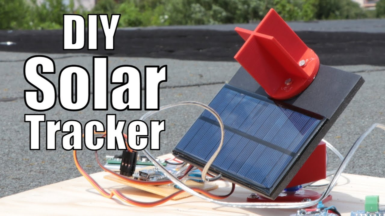 DIY Solar Tracker System
 DIY Solar Tracker How much solar energy can it save