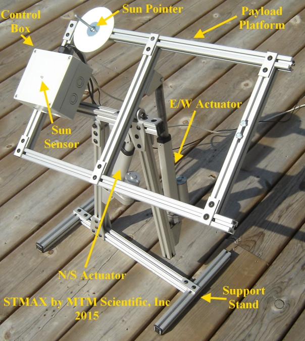 DIY Solar Tracker System
 STMAX Dual Axis Solar