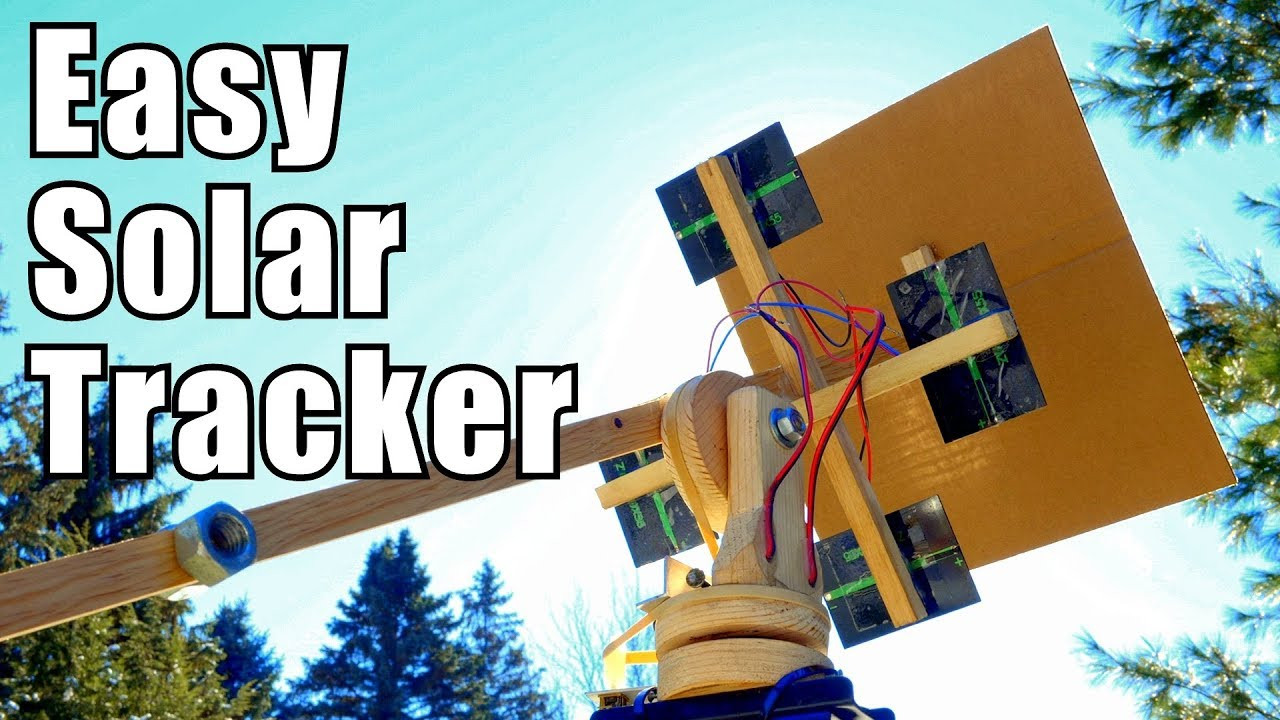 DIY Solar Tracker System
 DIY Solar Tracking System Inspired by NASA Parker Solar