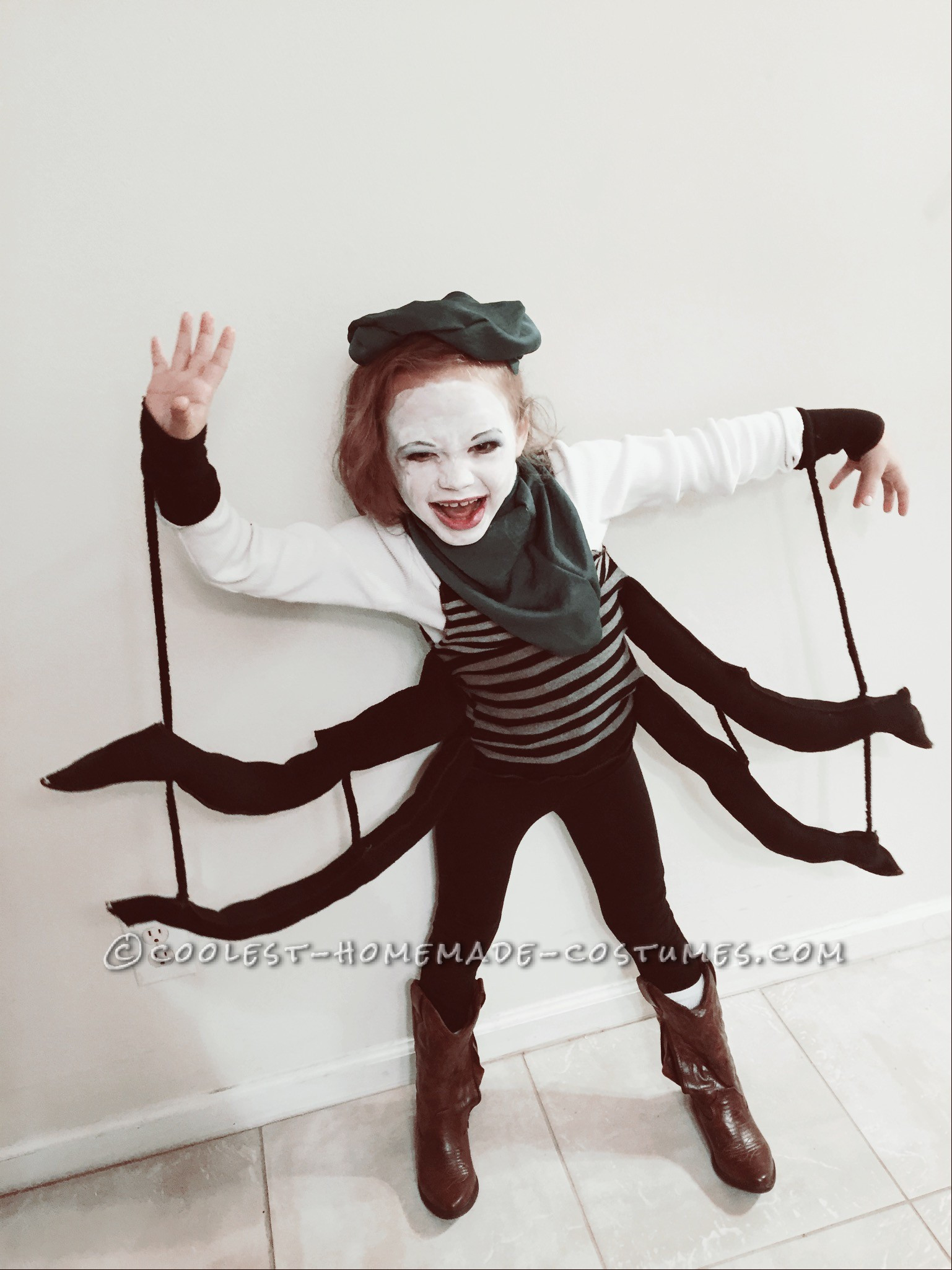 DIY Spider Woman Costume
 Coolest Spider Costume for a Girl