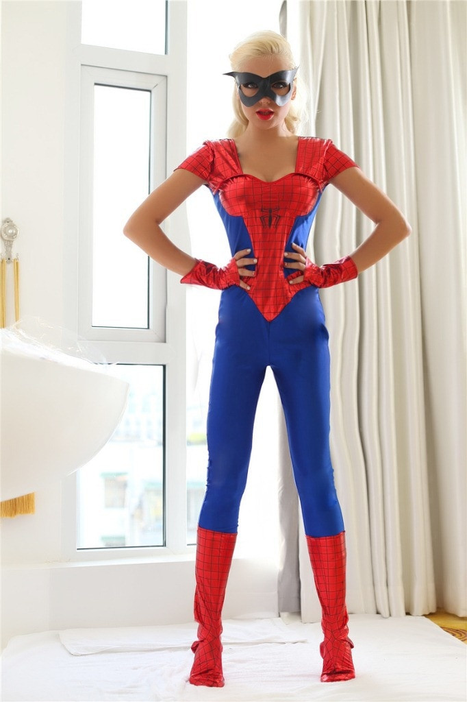 DIY Spider Woman Costume
 Halloween Costumes For Women Women Spiderman Costume