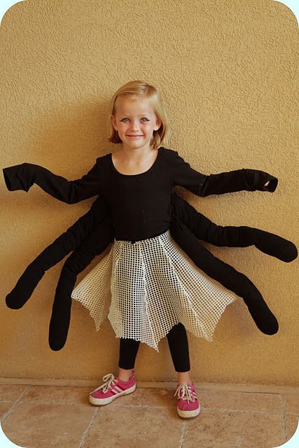 DIY Spider Woman Costume
 Pinterest