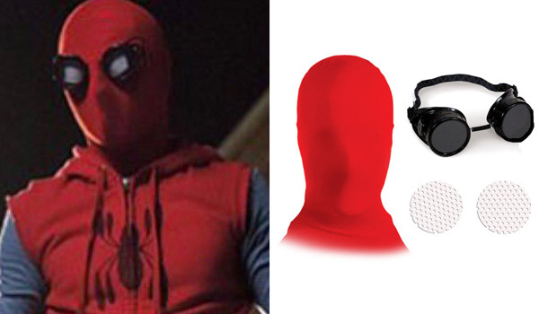 DIY Spiderman Mask
 Peter Parker Costume Guide Spiderman Home ing